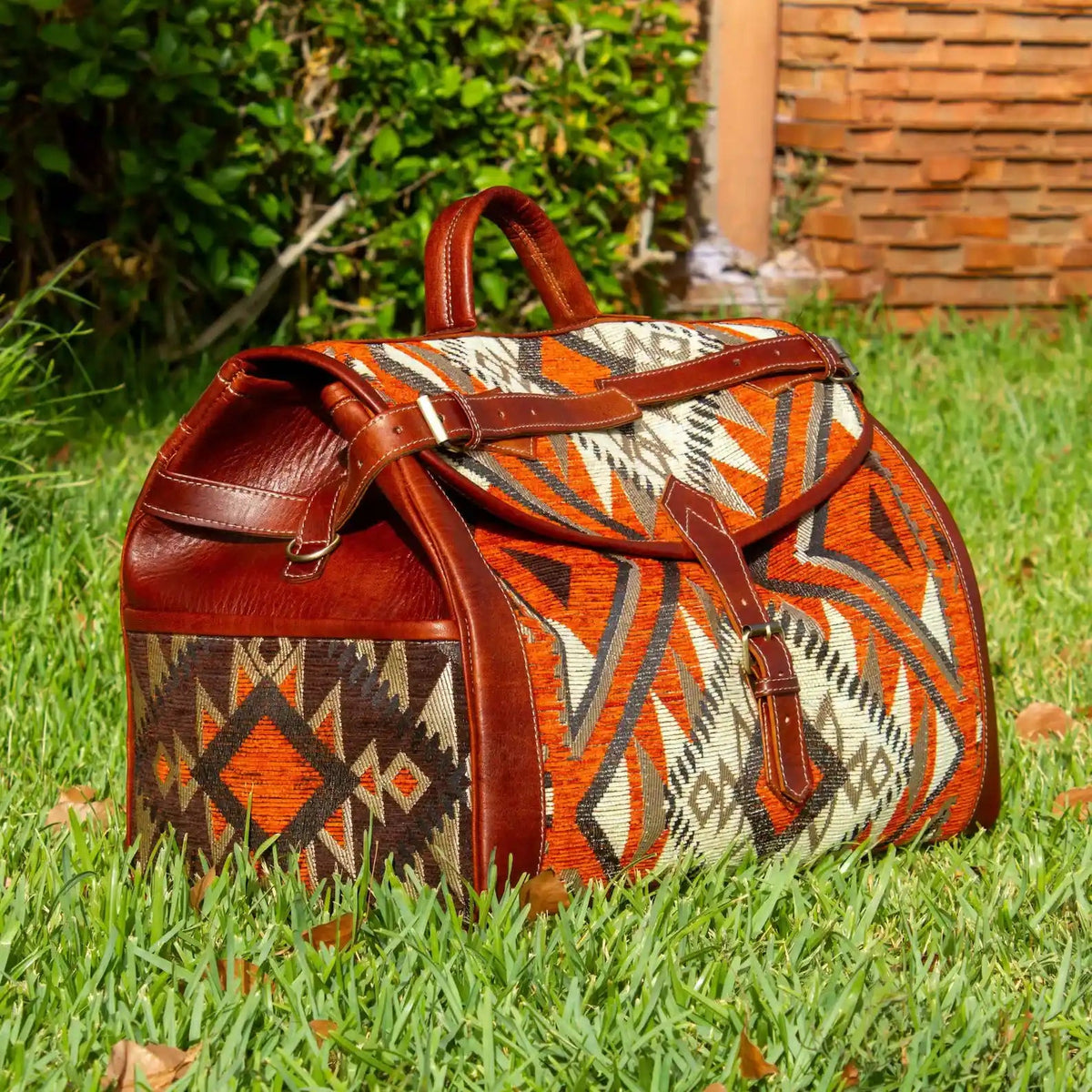 Atlas Heritage Kilim Bag Large Carry On - Brooklyn Leather goods