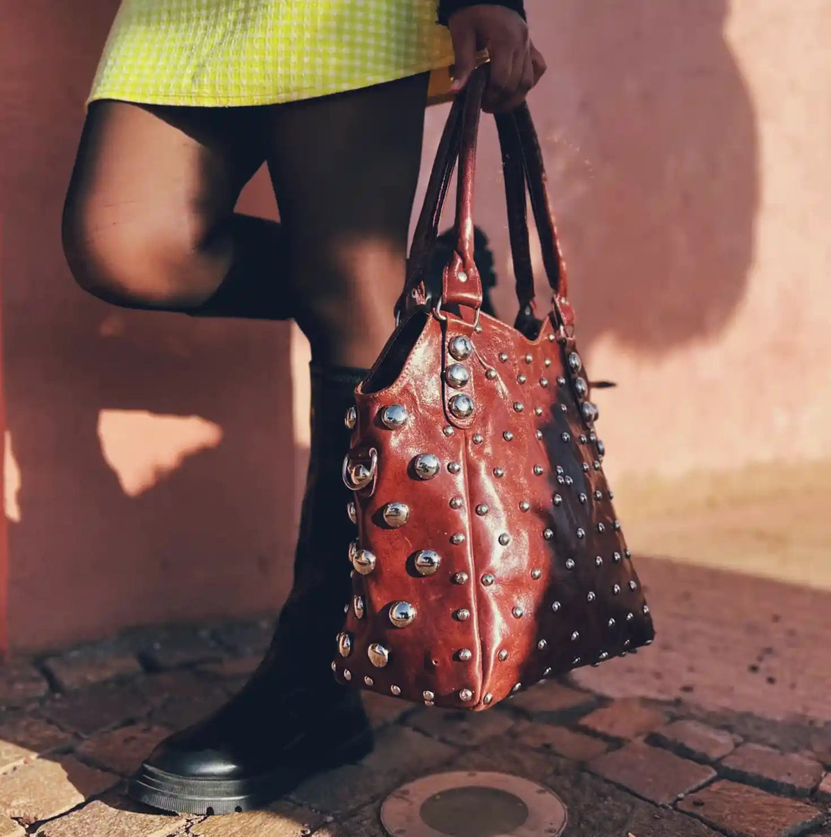 Terra Tote — Handmade Leather Limited Edition/Designed by BRKLYN Leather Studio - Brooklyn Leather goods
