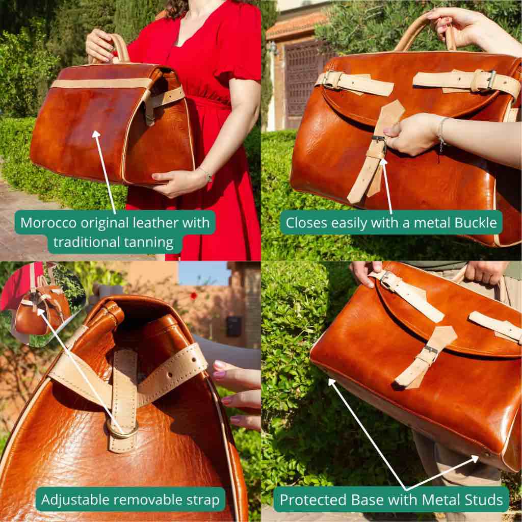 Atlas Heritage Kilim Bag Large Carry On - Brooklyn Leather goods