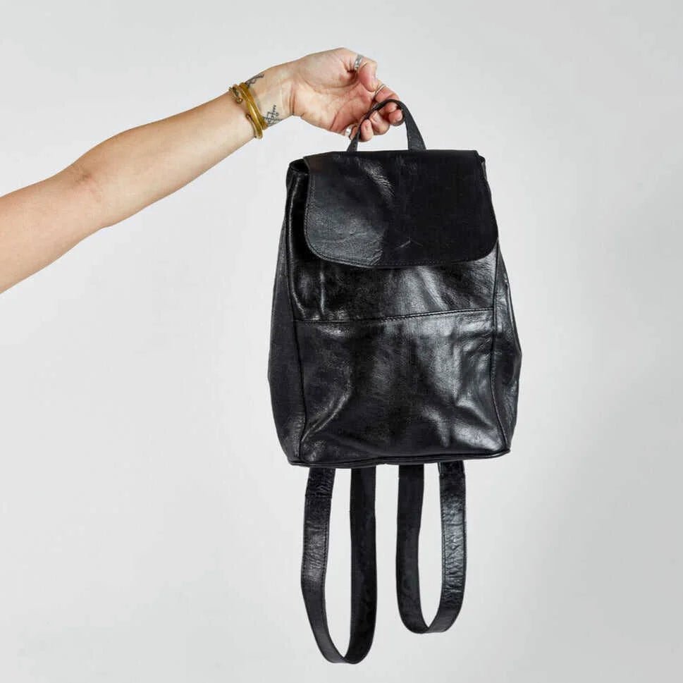 Atlass Adventurer Leather Backpack – Everyday Travel Pack - Brooklyn Leather goods