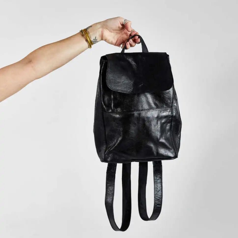Atlass Adventurer Leather Backpack – Everyday Travel Pack - Brooklyn Leather goods