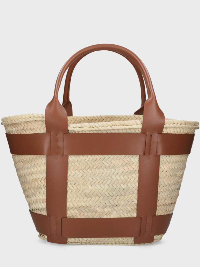 Heritage Artisan Straw &amp; Leather Tote — Handwoven Eco-Friendly Limited Edition