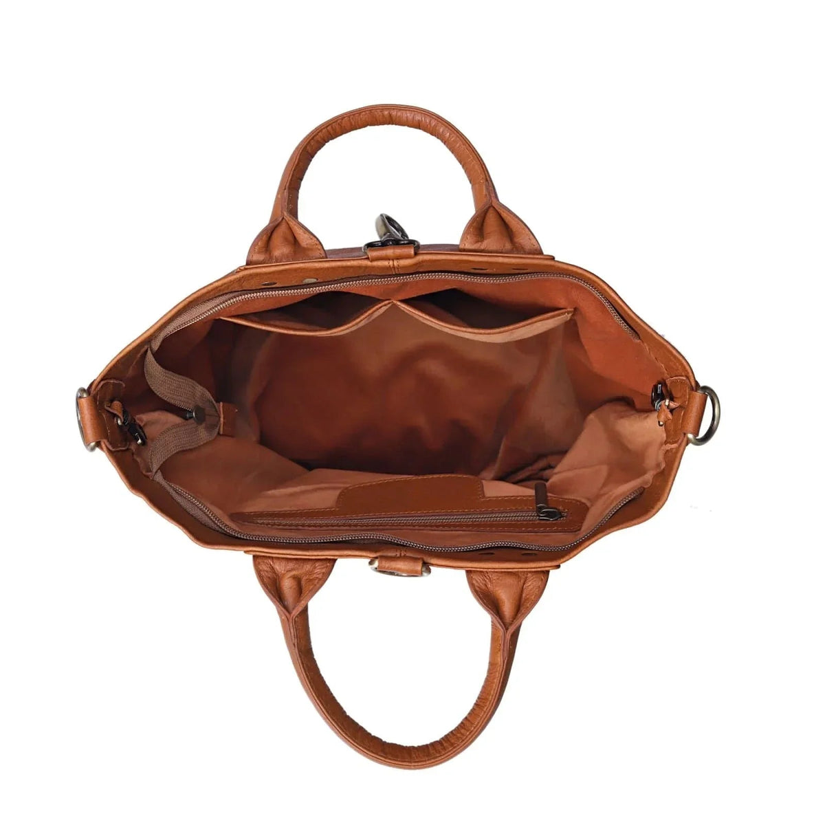Handmade Leather Bucket Bag-Safari collection - Brooklyn Leather goods