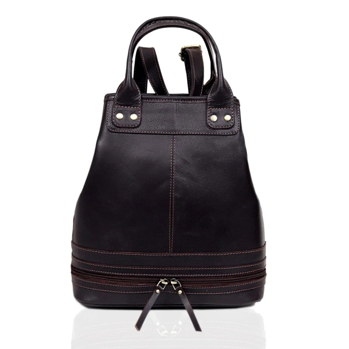Handmade Leather Bucket Bag-Safari collection - Brooklyn Leather goods