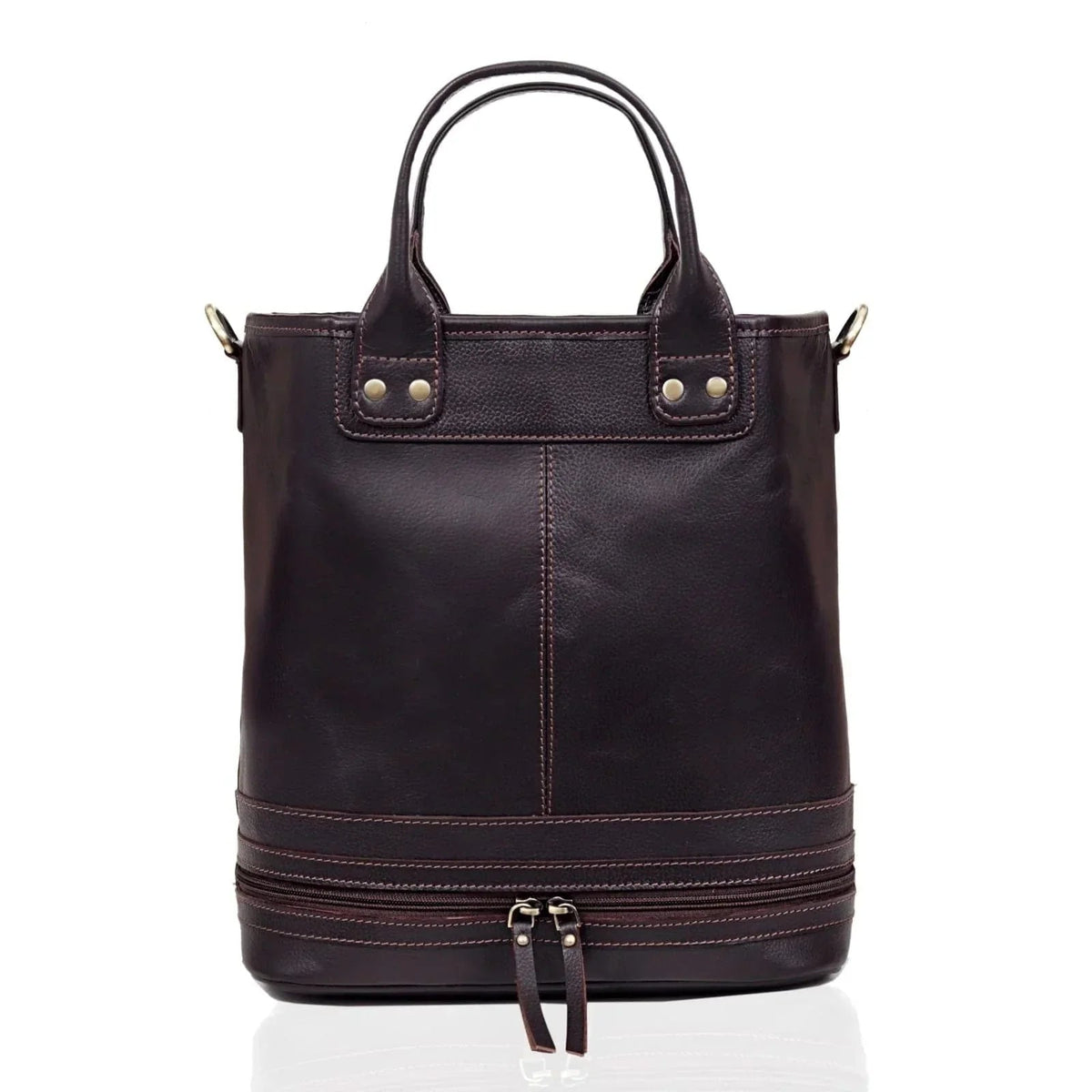 Handmade Leather Bucket Bag-Safari collection - Brooklyn Leather goods