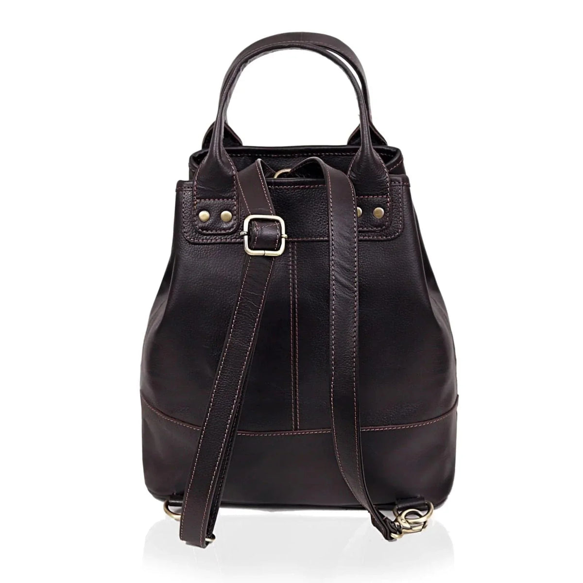 Handmade Leather Bucket Bag-Safari collection - Brooklyn Leather goods