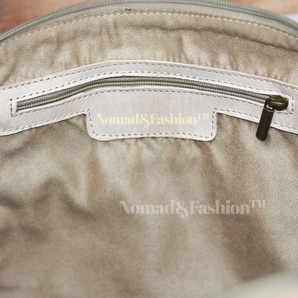 Leather Fringe shoulder Bag - Brooklyn Leather goods