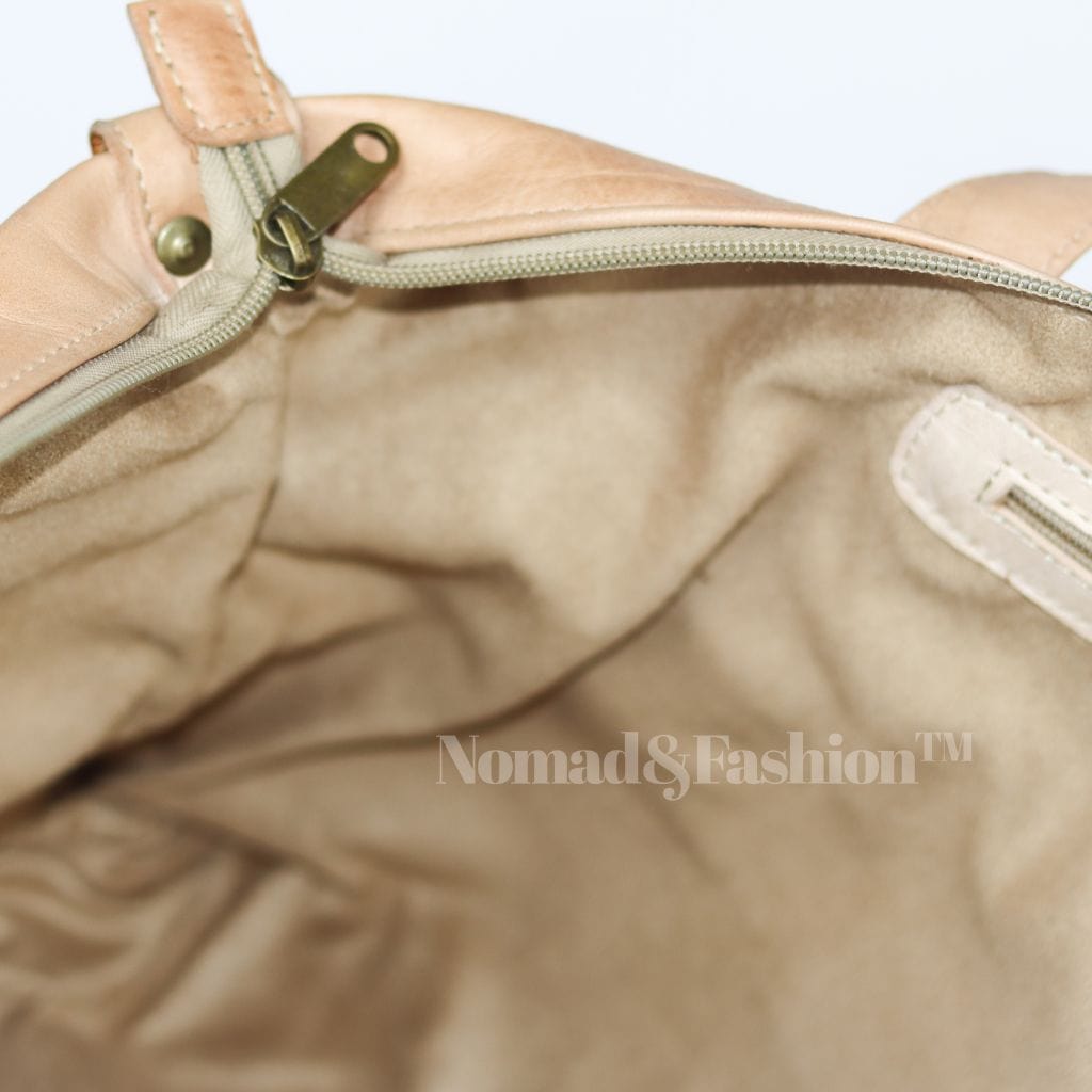 Leather Fringe shoulder Bag - Brooklyn Leather goods