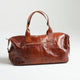 Nomad Voyager Leather Weekender Bag – Handmade Large Leather Duffle - Brooklyn Leather goods