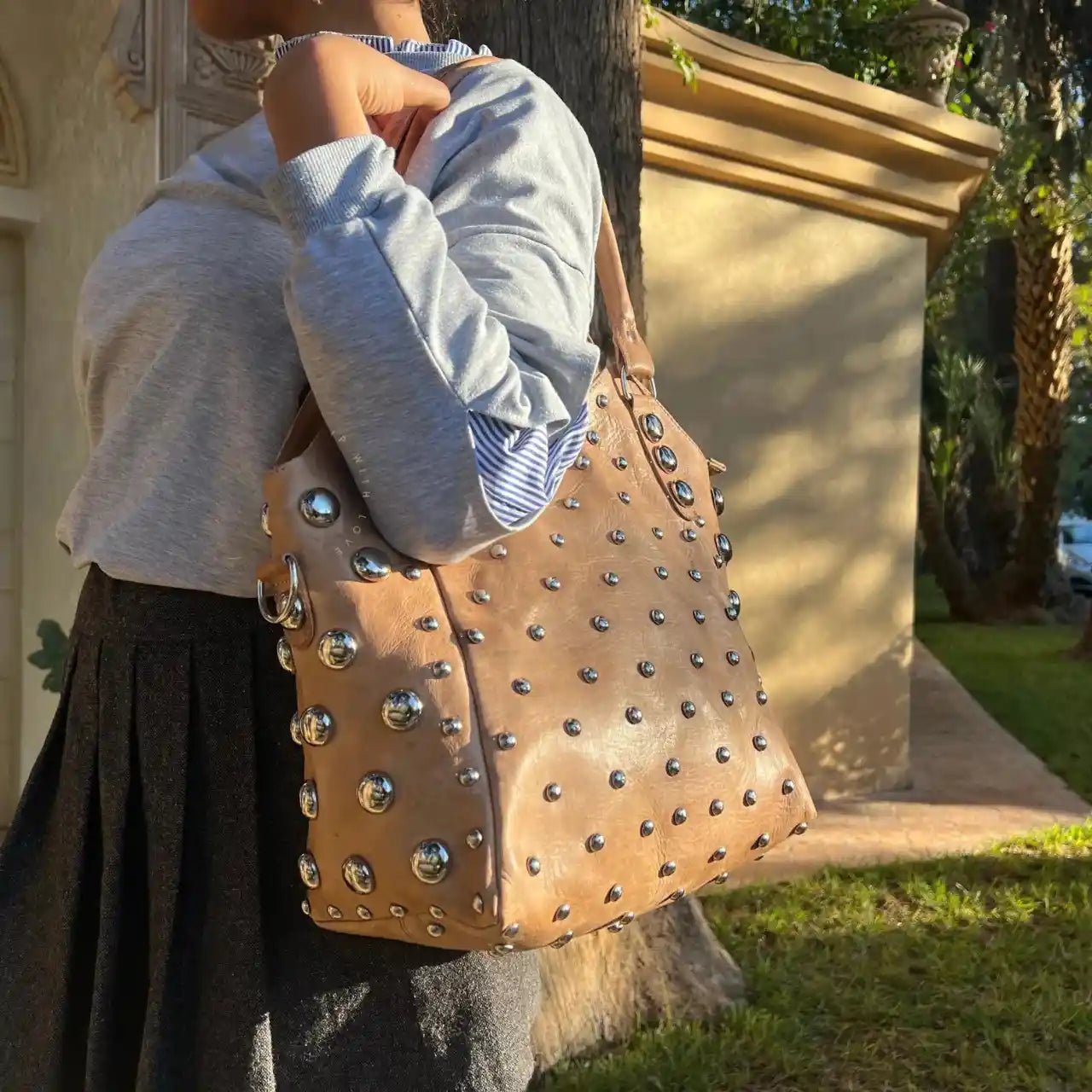 Terra Tote — Handmade Leather Limited Edition/Designed by BRKLYN Leather Studio - Brooklyn Leather goods