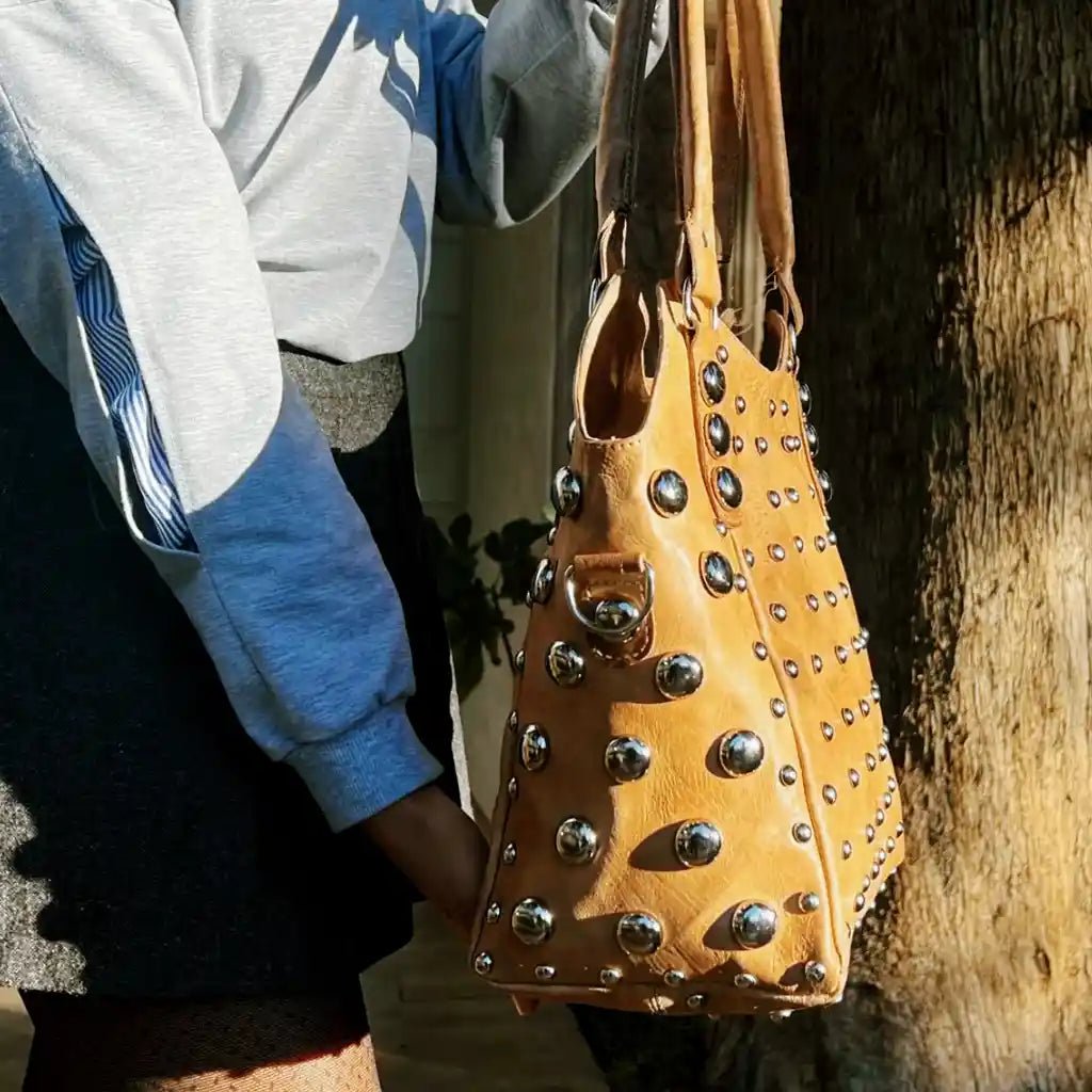 Terra Tote — Handmade Leather Limited Edition/Designed by BRKLYN Leather Studio - Brooklyn Leather goods